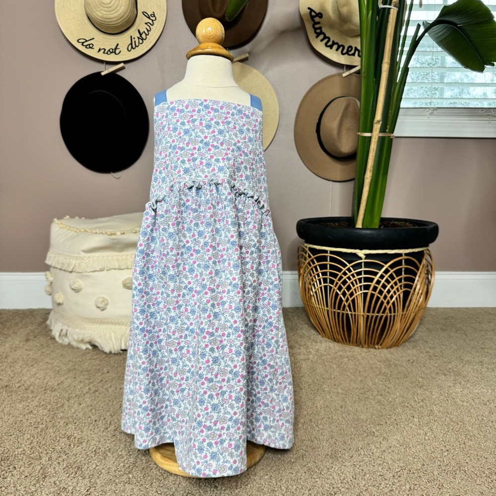 Zara floral girl dress